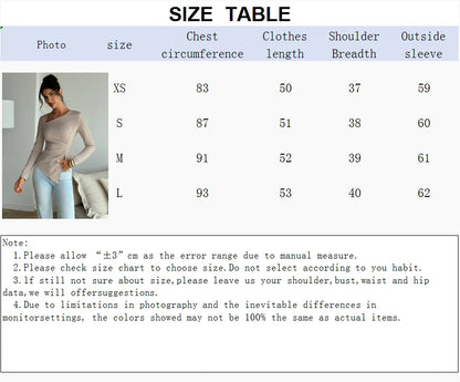 LONG SLEEVE CHIC TOP