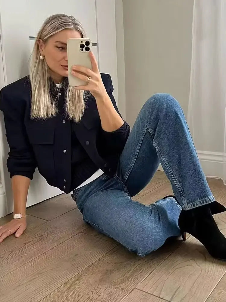 POCKET BOMBER JACKET