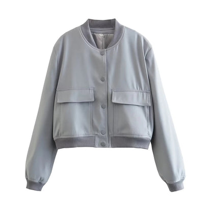 POCKET BOMBER JACKET