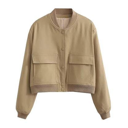 POCKET BOMBER JACKET