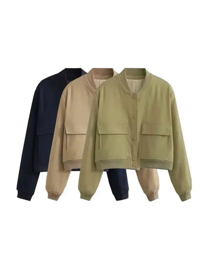 POCKET BOMBER JACKET